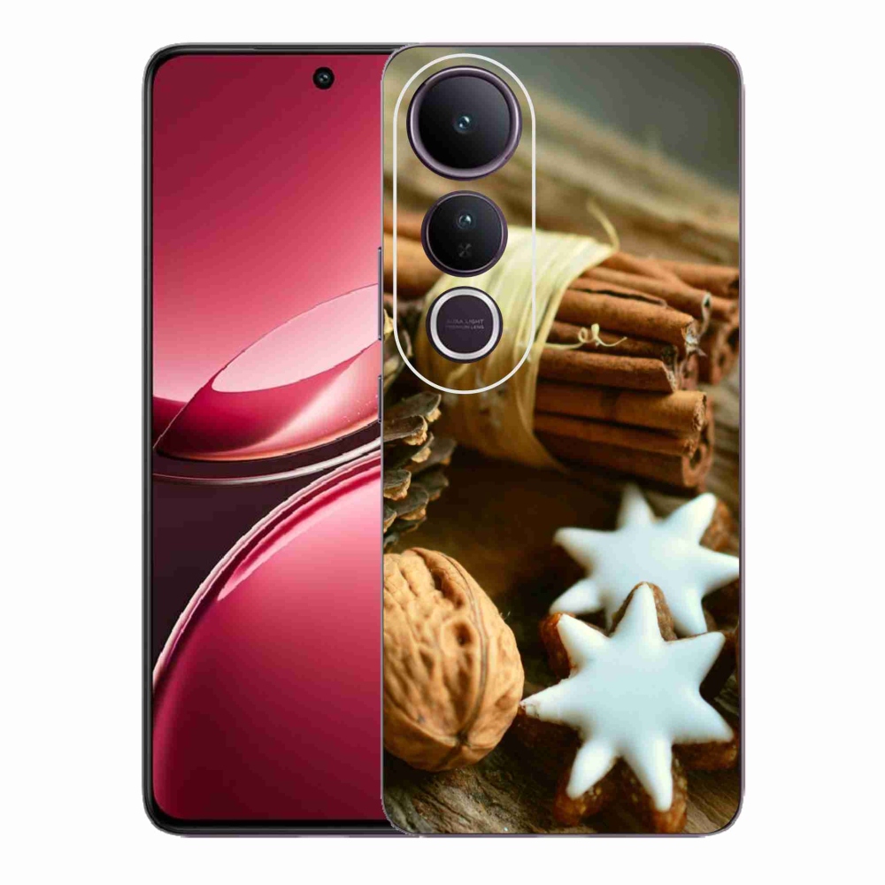 Gél borítás mmCase a Vivo V50 Lite 4G/5G készülékhez - fahéj és mézeskalács