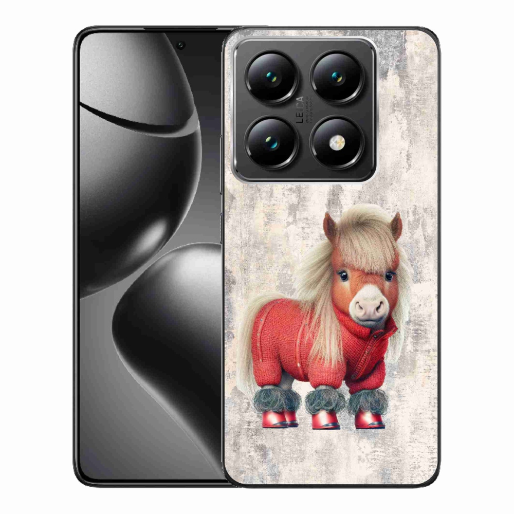 Gél borítás mmCase a Xiaomi 14T Pro számára - póni pulóverben