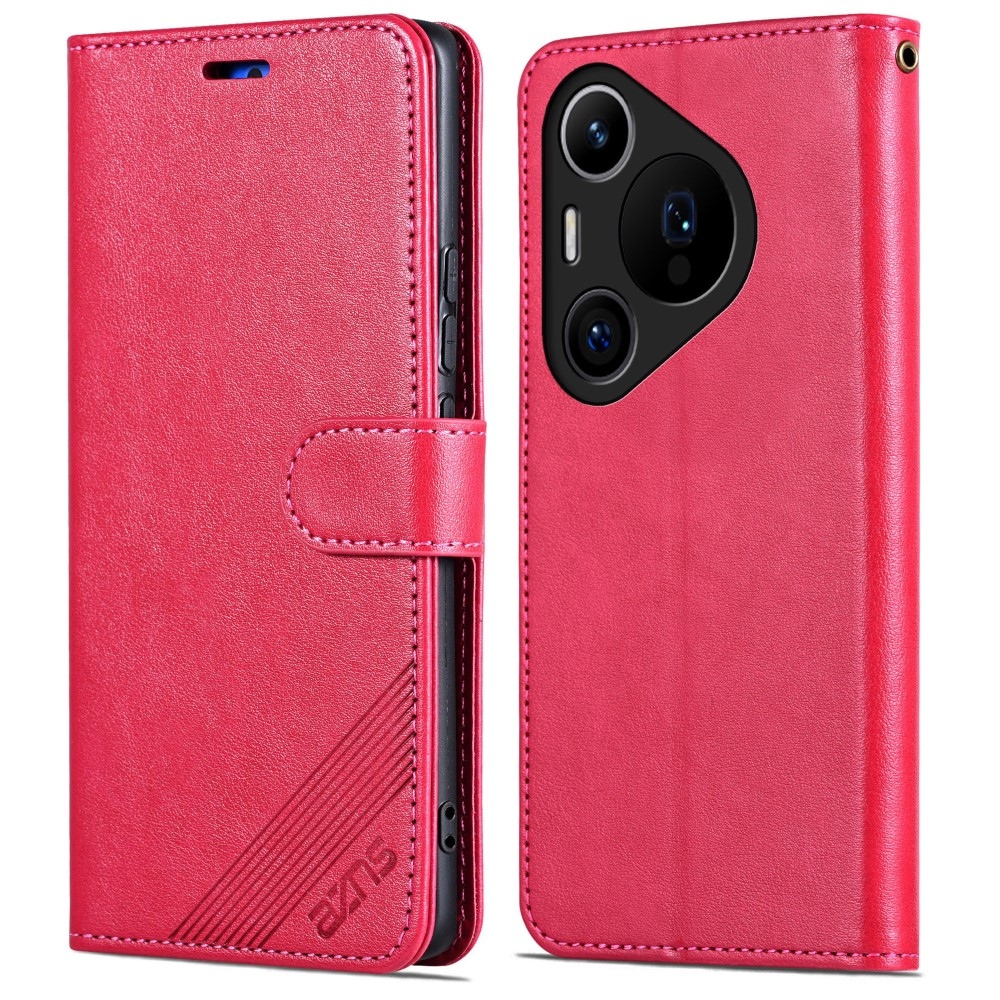 AZNS könyvtáska Huawei Pura 70 Pro-hoz - piros
