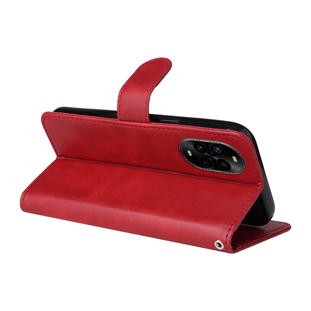 Vérrögök könyv tok a Huawei Nova 13 Pro 5G-hez - piros