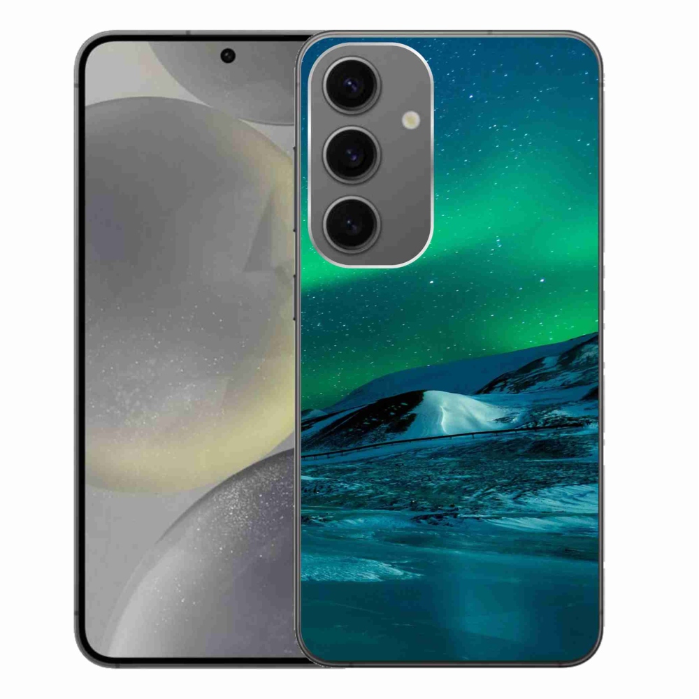 Gél borítás mmCase Samsung Galaxy S24+ készülékhez - sarki fény