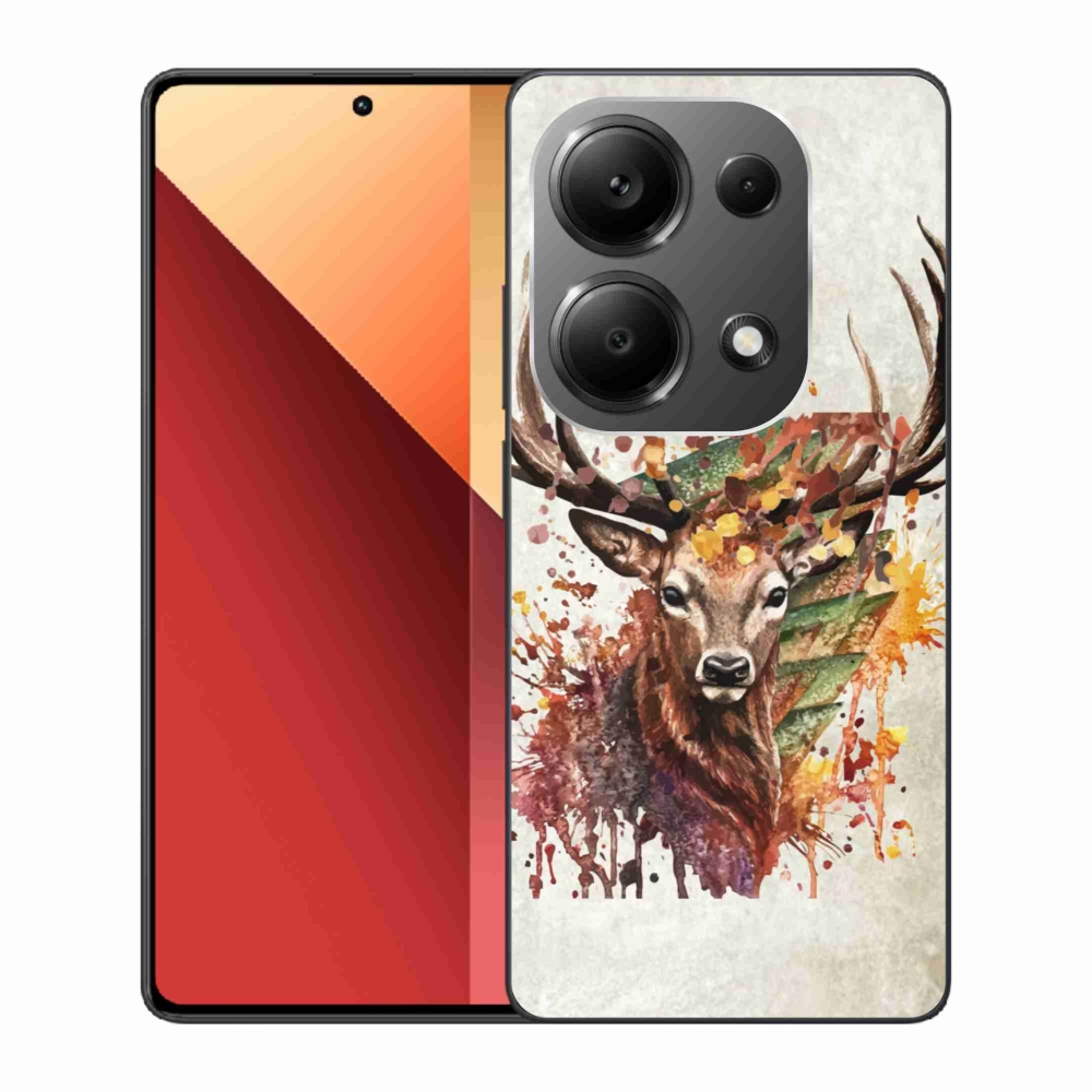 Gél tok mmCase a Xiaomi Redmi Note 13 Pro 4G/Poco M6 Pro - szarvas 1