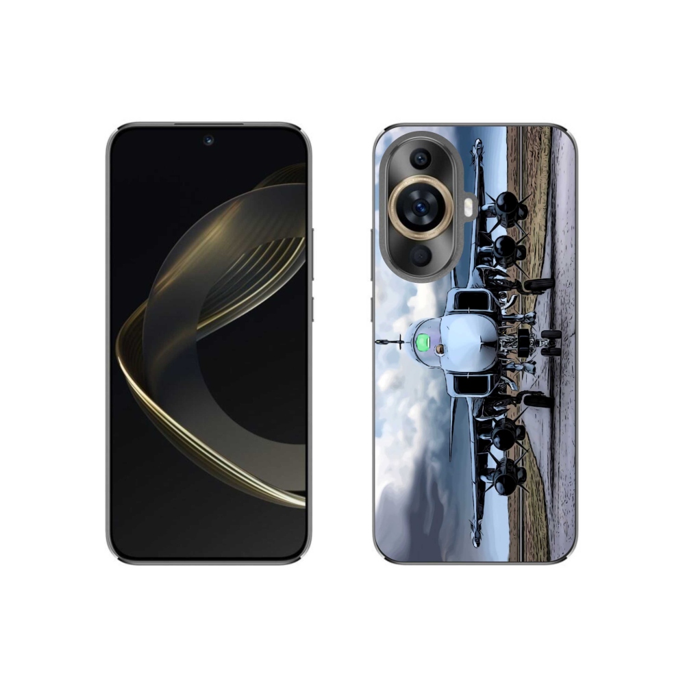 Gél borítás mmCase a Huawei Nova 11-en - katonai repülőgépek