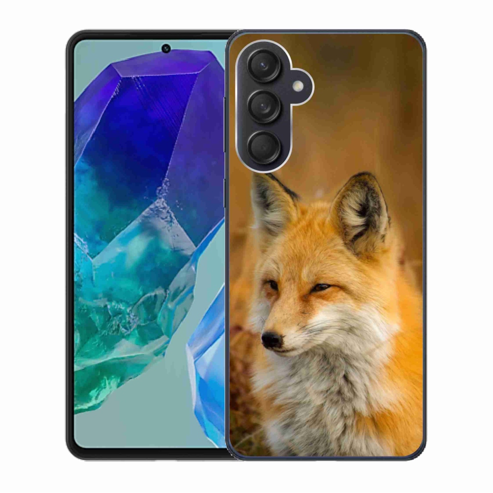 Gél védőhuzat mmCase Samsung Galaxy M55 5G - róka