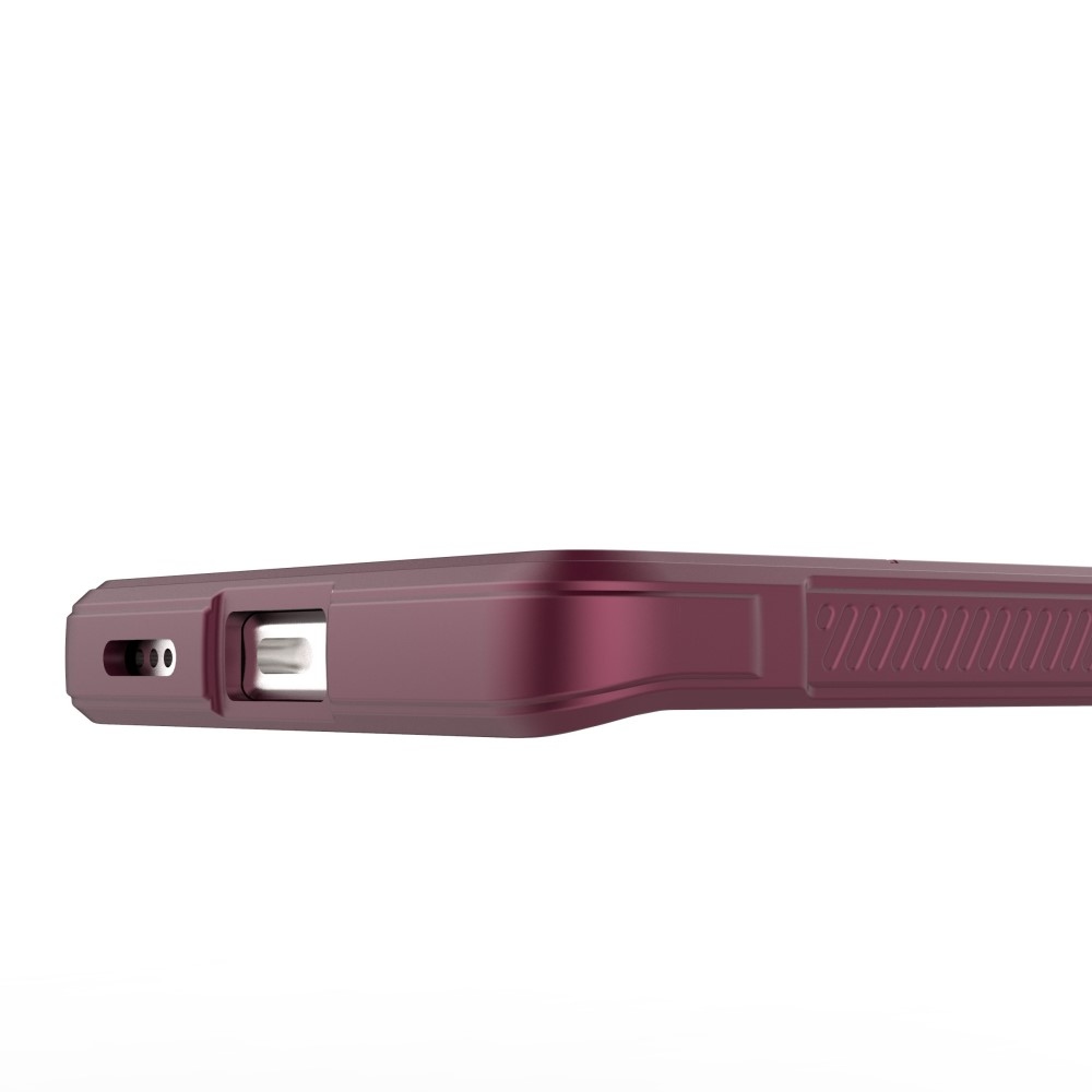 Rugg tartós zselés tok a Vivo V29 Lite 5G-hez - bordó színű