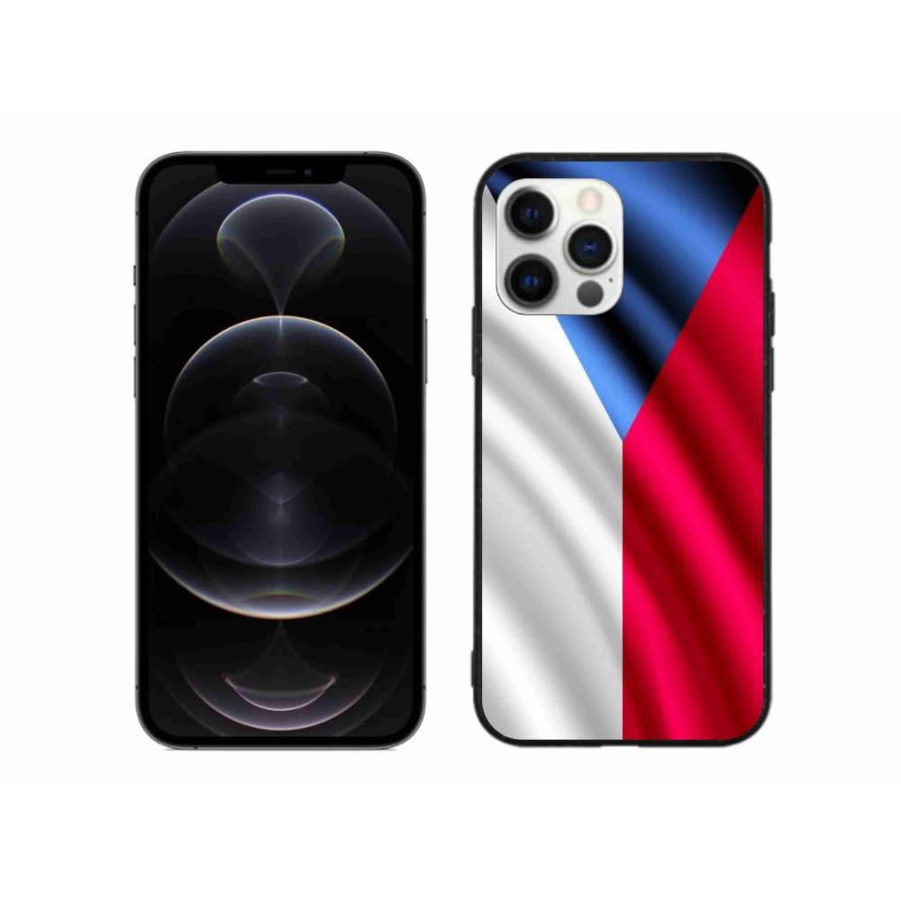 Zselés borítás mmCase iPhone 12 Pro Max készülékhez - cseh zászló