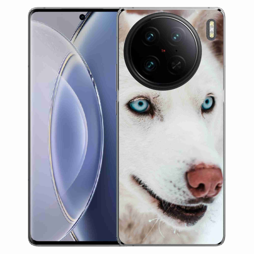 Gél tok mmCase a Vivo X90 Pro készülékhez - kutyaszemmel nézve