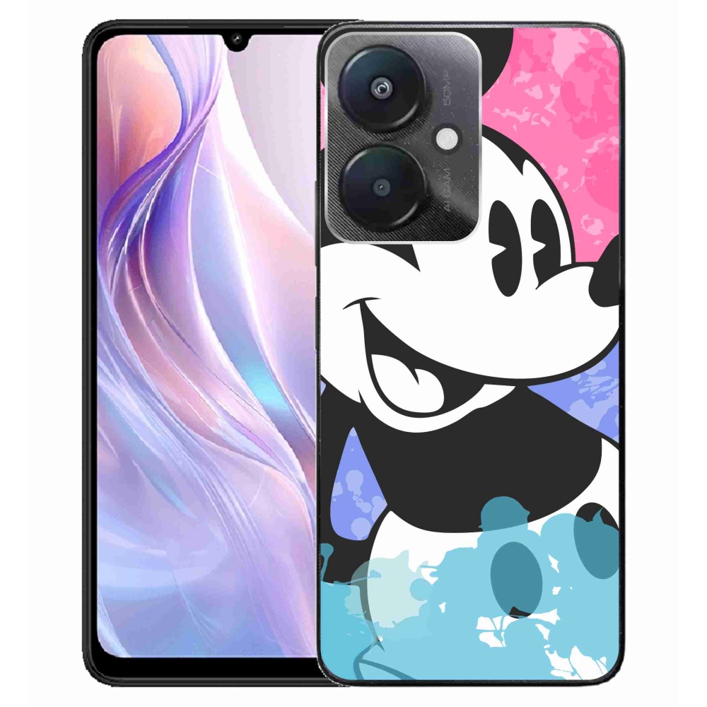 Gél borító mmCase a Xiaomi Redmi 13C 5G-hez - mickey egér