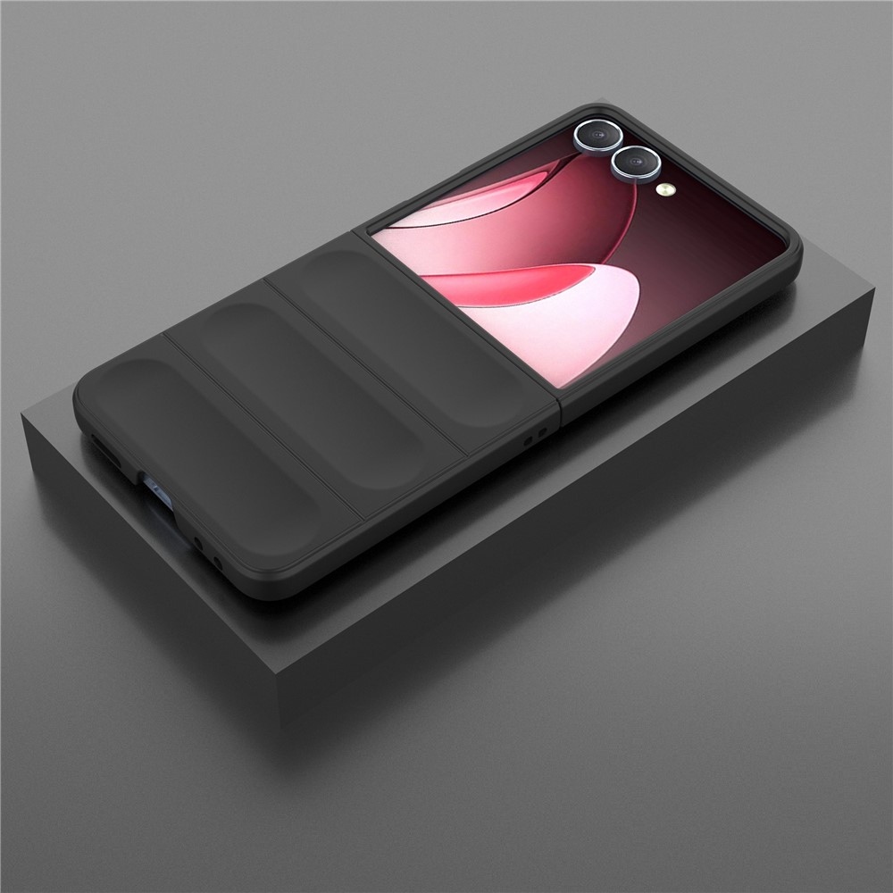 Rugg tartós zselés tok Samsung Galaxy Z Flip7 5G készülékhez - fekete