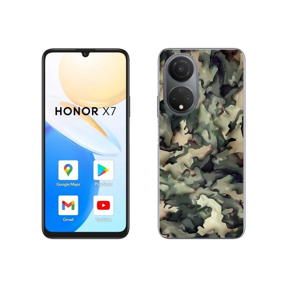 Zselés borítás mmCase a Honor X7-hez - terepszínű minta 9
