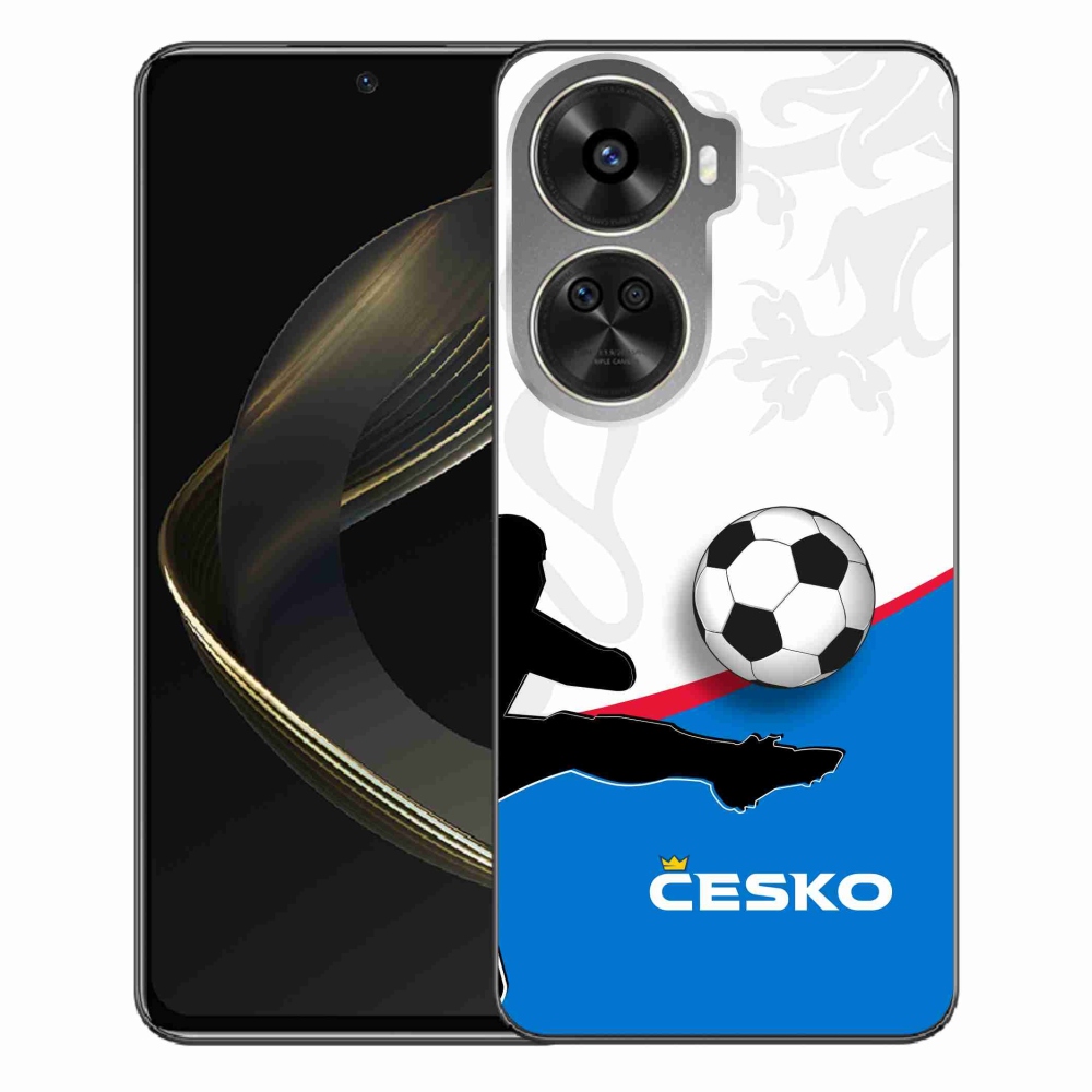 Gél borítás mmCase a Huawei Nova 12 SE-hez - futball Csehország 3