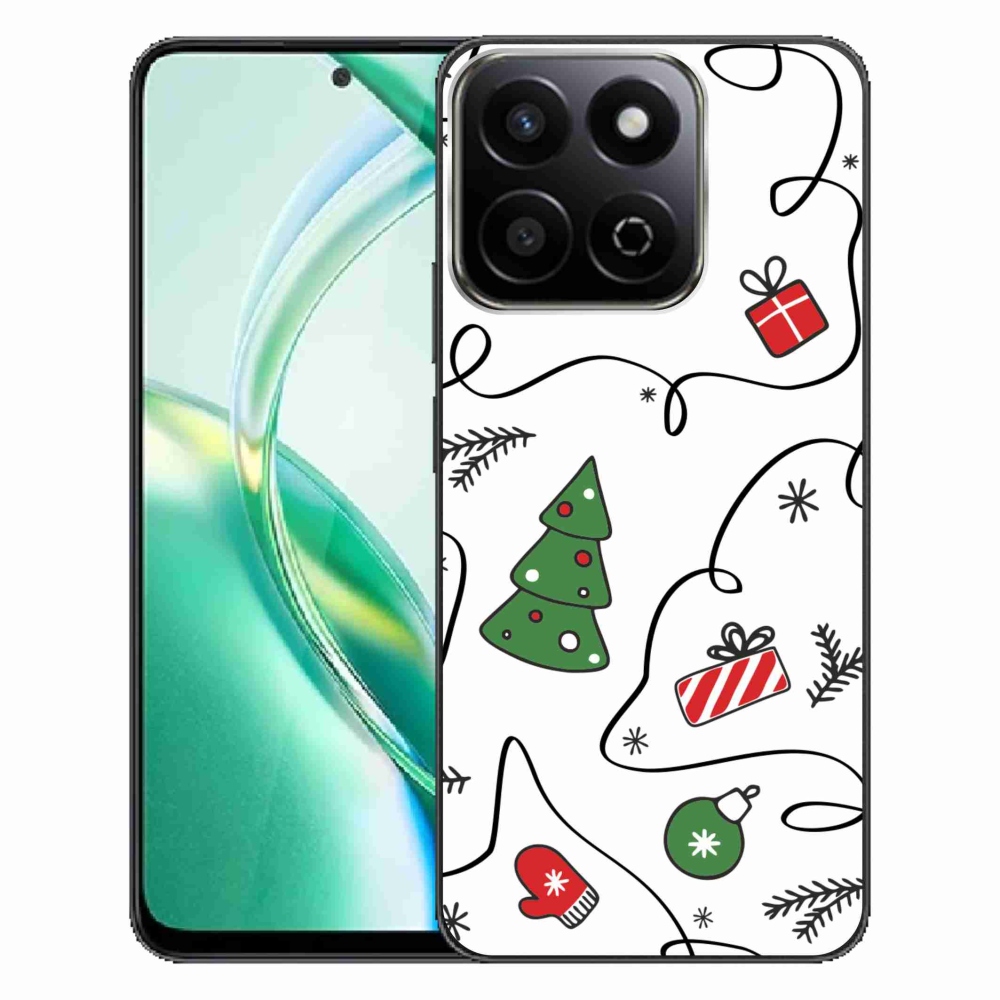 Gél borító mmCase a Honor 200 Smart 5G készülékhez - karácsonyi motívumok