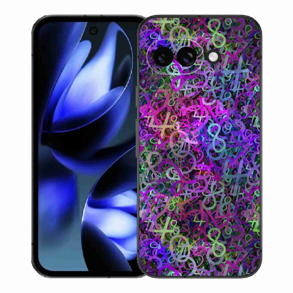 Gél borítás mmCase a Google Pixel 9a számára - absztrakt motívum 25