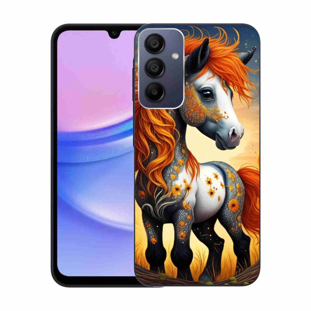 Zselés borítás mmCase Samsung Galaxy A15 4G/5G - színes póni