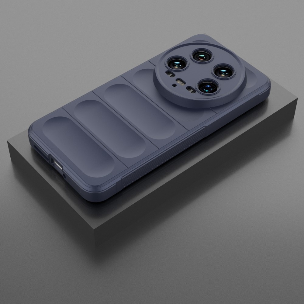 Rugg tartós zselés tok Xiaomi 14 Ultra - sötétkék