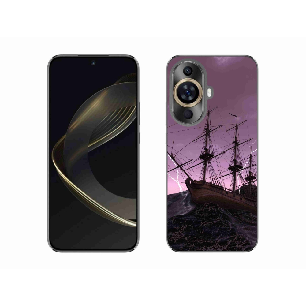 Gél borítás mmCase a Huawei Nova 11-en - hajó a viharban