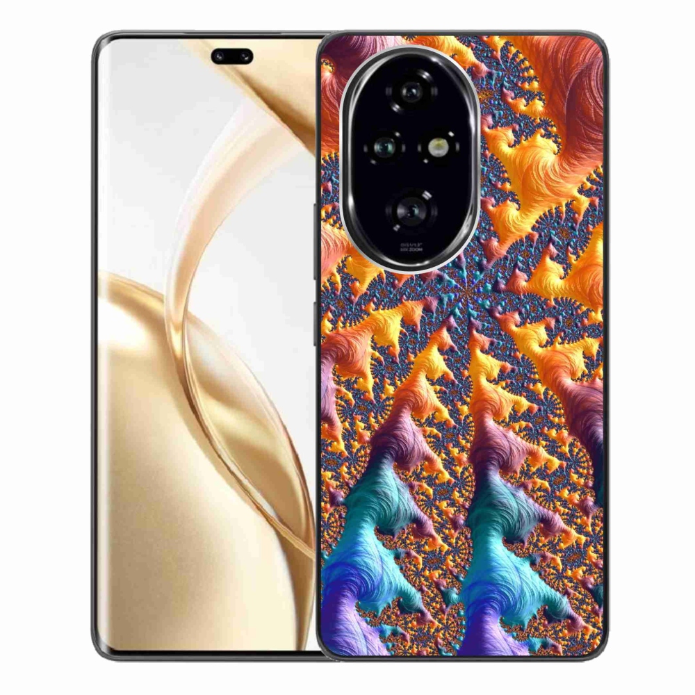 Zselés borítás mmCase a Honor 200 Pro 5G számára - absztrakt motívum 23