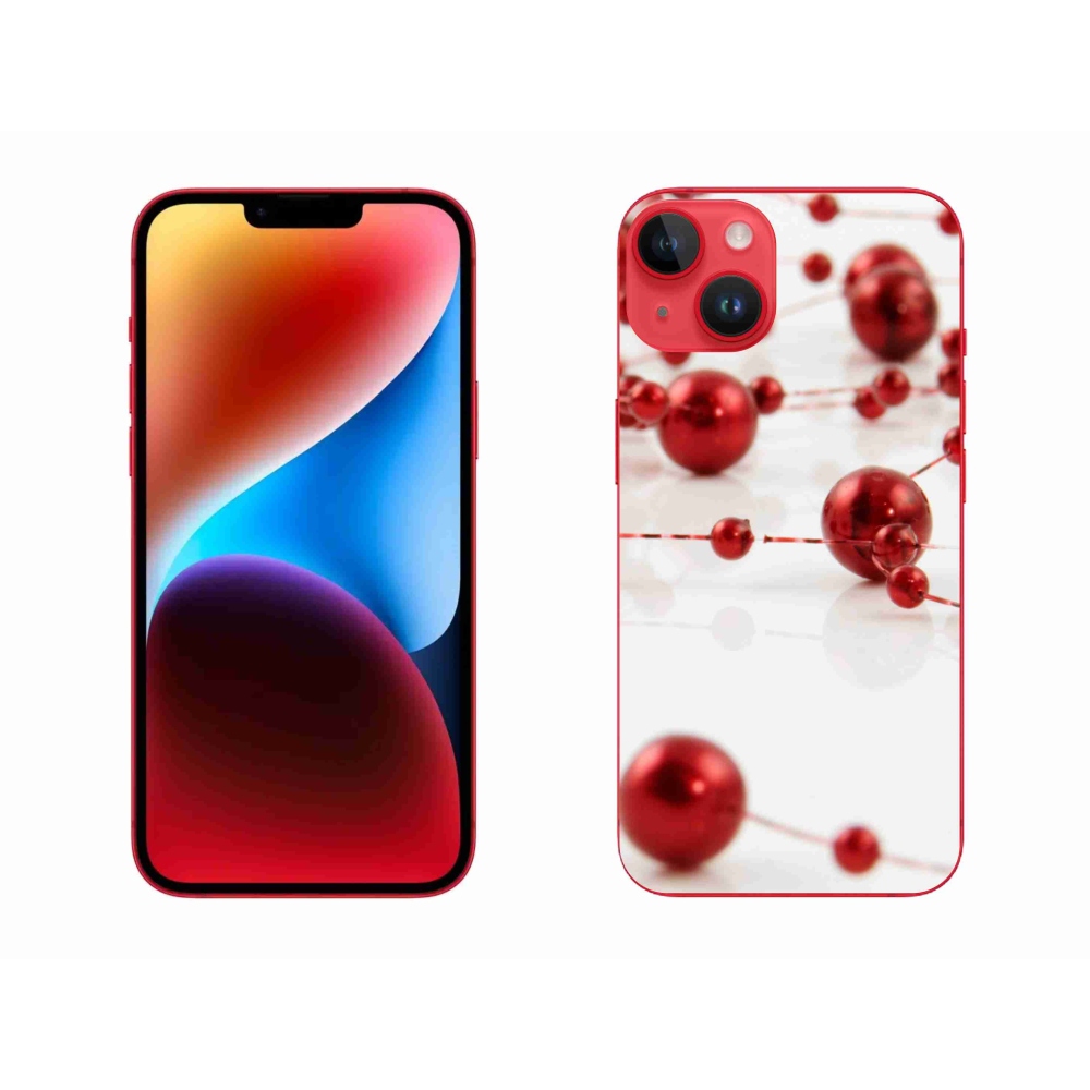 Gél borítás mmCase iPhone 14 Plus készülékhez - Karácsonyi lánc