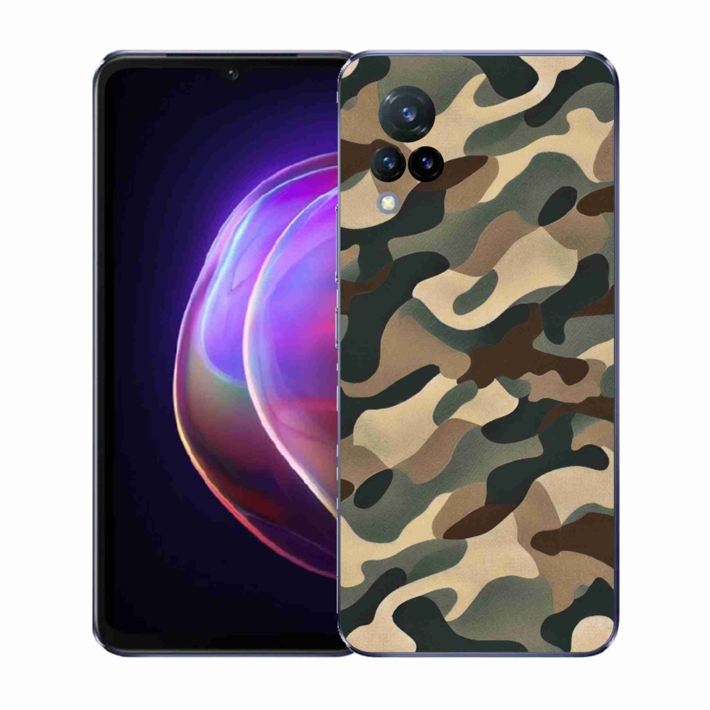 Gél védőburkolat mmCase a Vivo V21 4G/5G készülékhez - álcázó minta 11