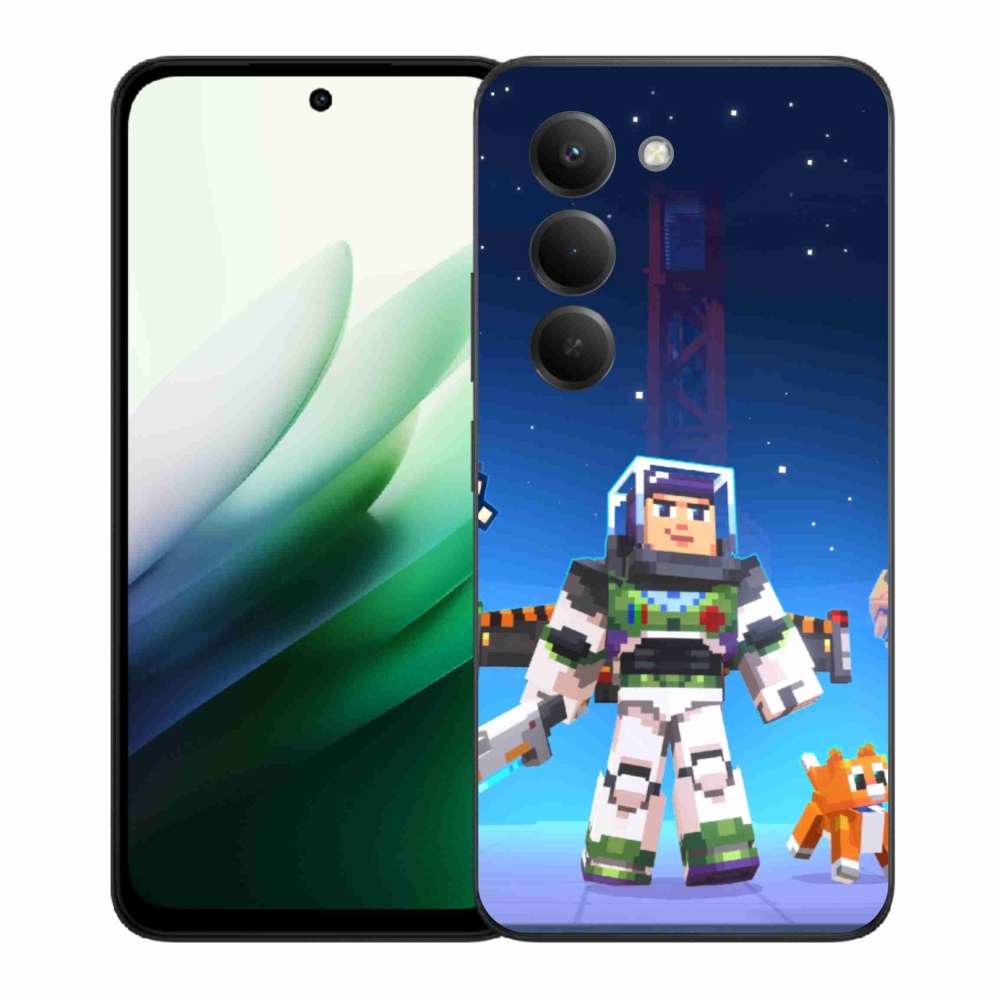 Gél borítás mmCase a Xiaomi Redmi 15 5G-hez - minecraft 2