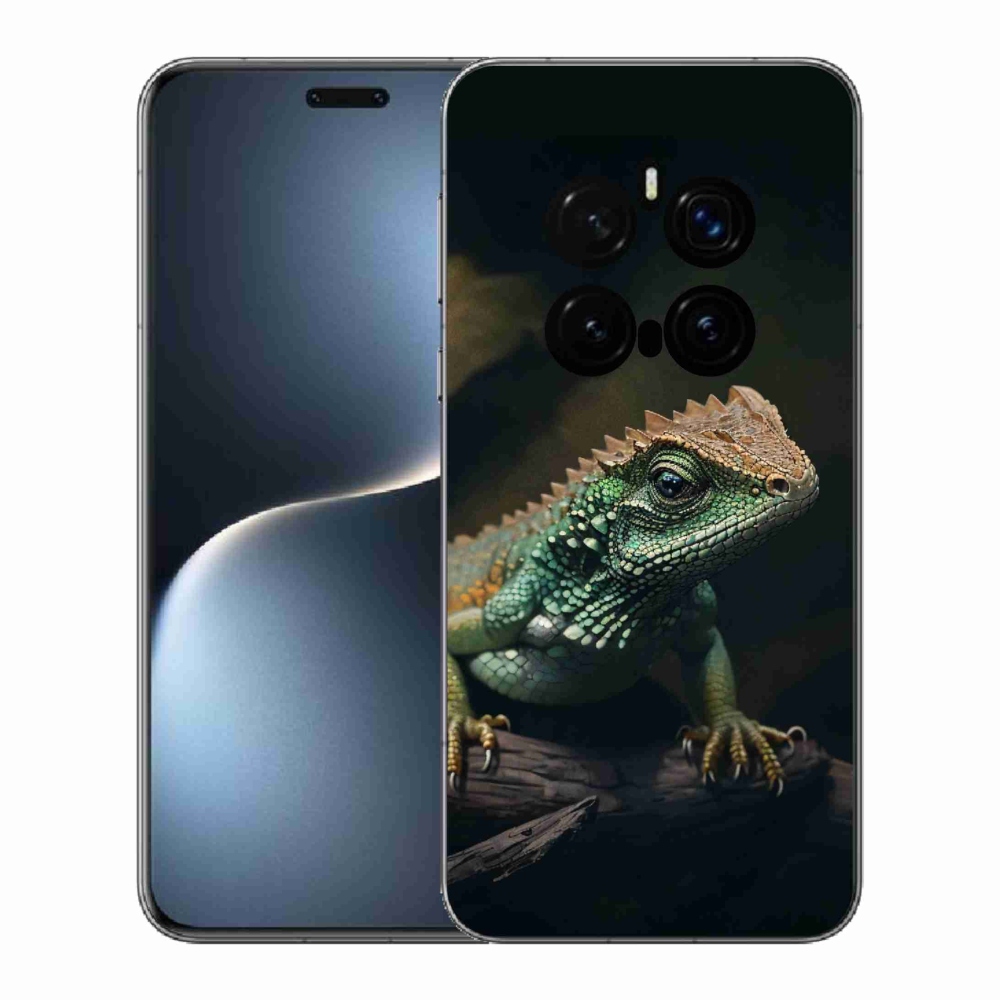 Zselés borítás mmCase a Honor Magic 7 Pro 5G készülékhez - gyík