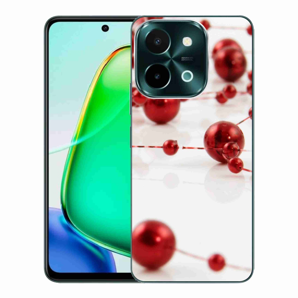 Gél borító mmCase a Vivo Y28-hoz - karácsonyi lánc