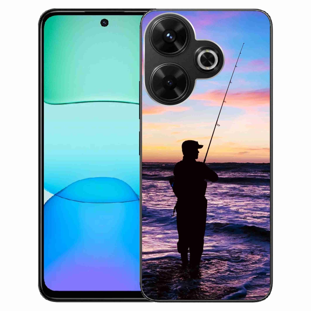 Gél borítás mmCase a Xiaomi Redmi 13 4G/Poco M6 4G - halászat 1