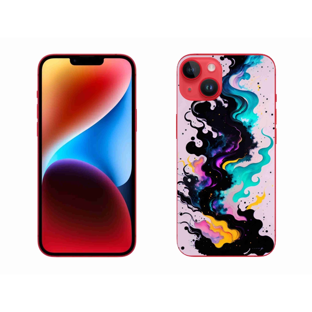 Zselés borítás mmCase iPhone 14 Plus készülékhez - absztrakt motívum 4