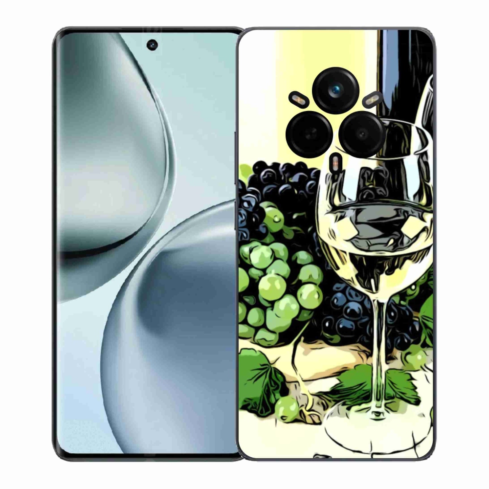 Gél borítás mmCase a Realme 14 Pro 5G készülékhez - borospohár