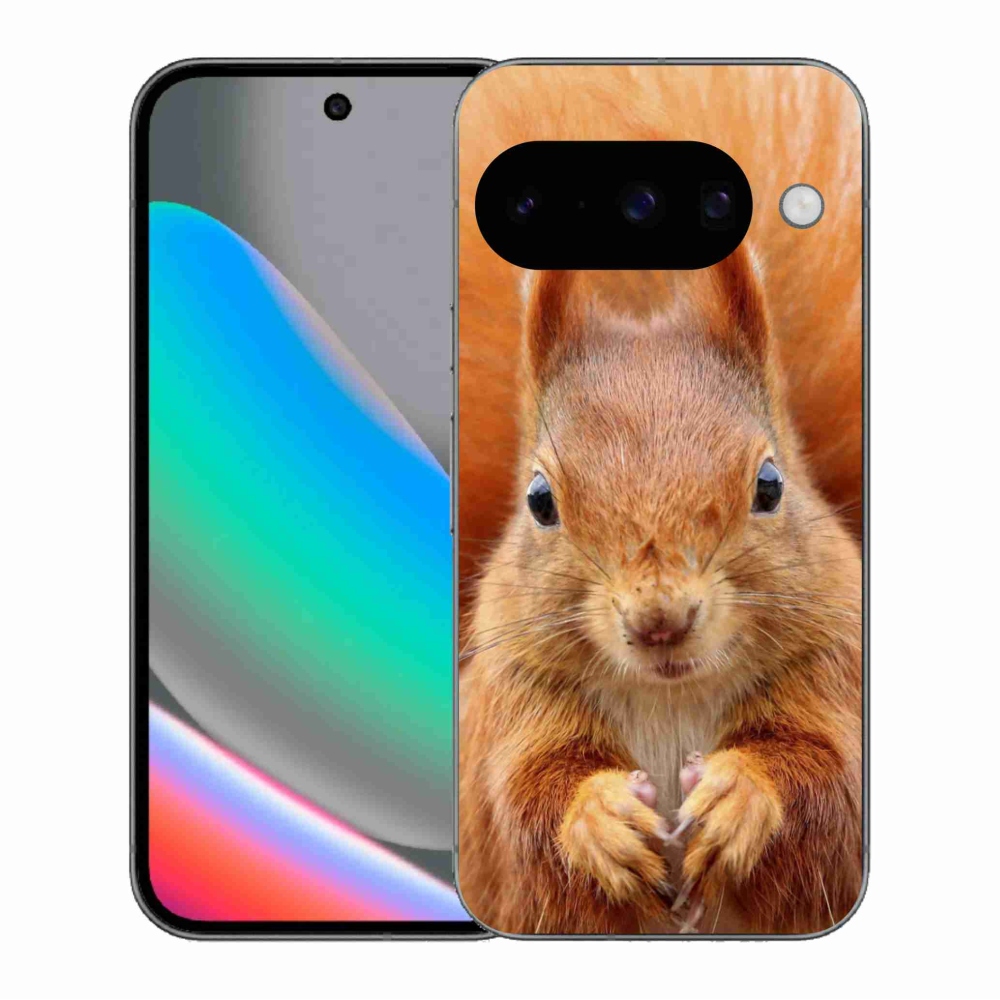 Zselés borítás mmCase a Google Pixel 10 készülékhez - mókus