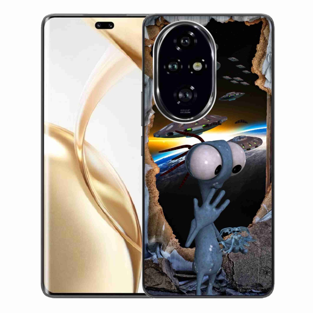 Zselés borítás mmCase a Honor 200 Pro 5G számára - idegen