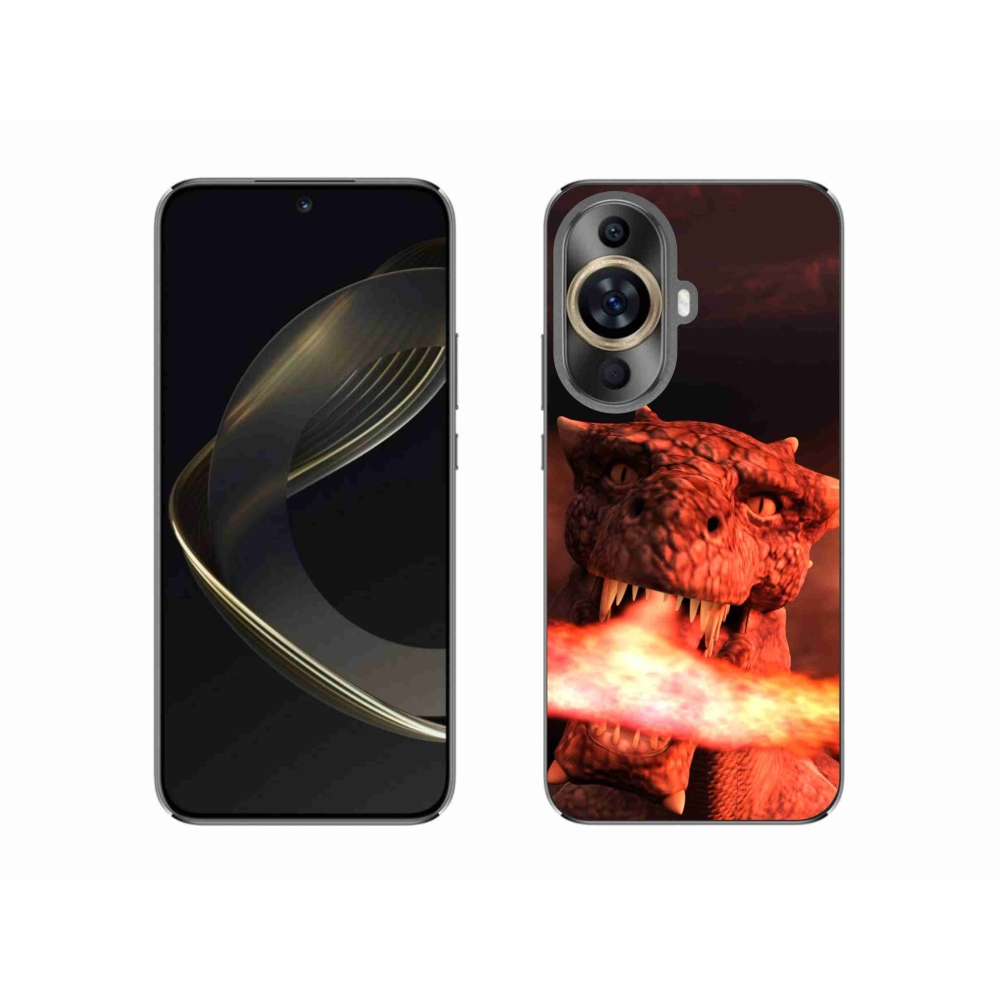 Gél borítás mmCase a Huawei Nova 11 készülékhez - sárkány