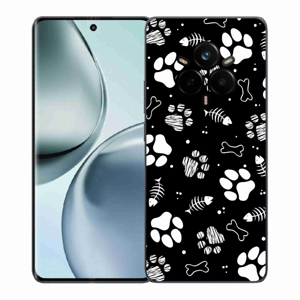 Gél borítás mmCase a Realme 14 Pro+ 5G készülékhez - kutyamancsok