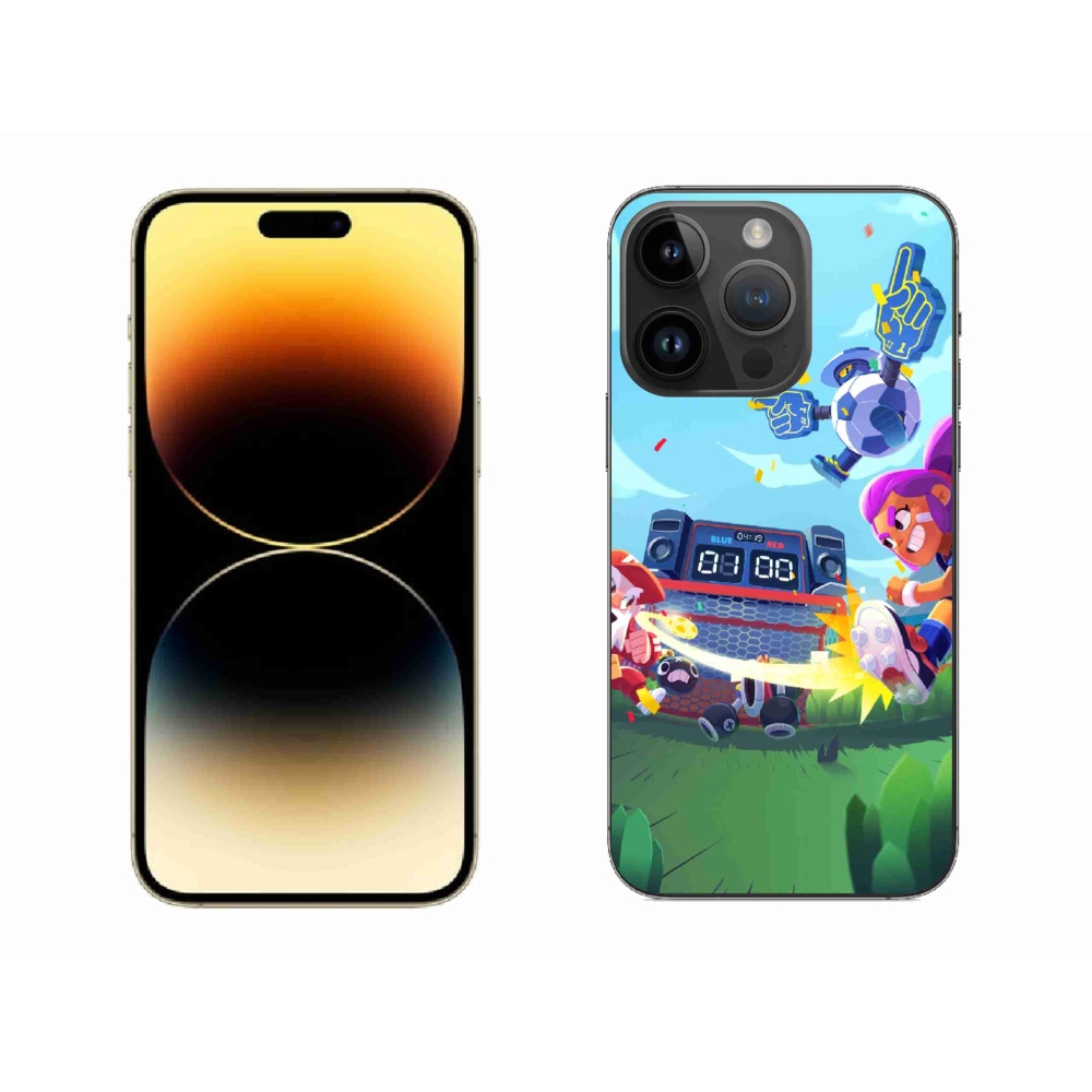 Zselés borítás mmCase iPhone 14 Pro Max 6.7 - verekedés csillagok 1