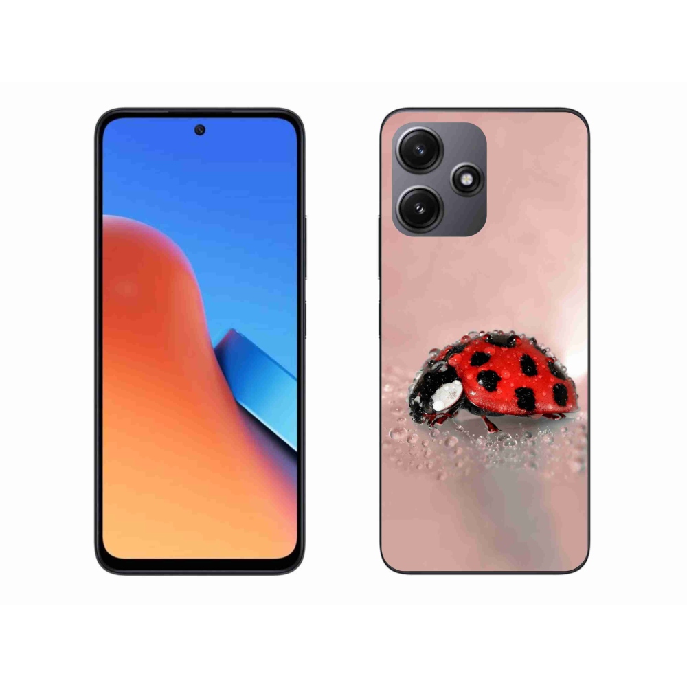Gél borítás mmCase a Xiaomi Redmi 12 5G készülékhez - katicabogár