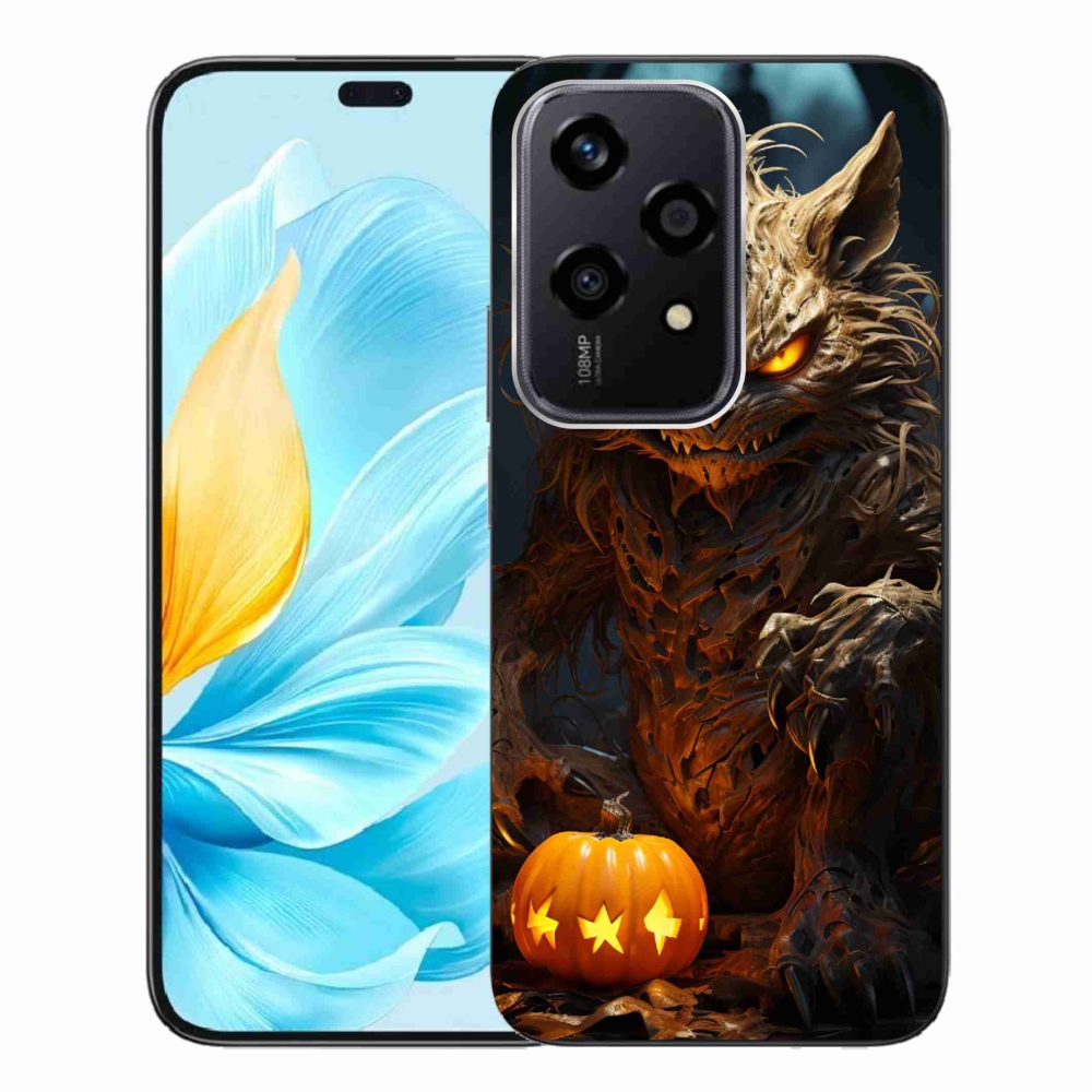 Zselés borítás mmCase a Honor 200 Lite 5G számára - Halloween szörnyeteg