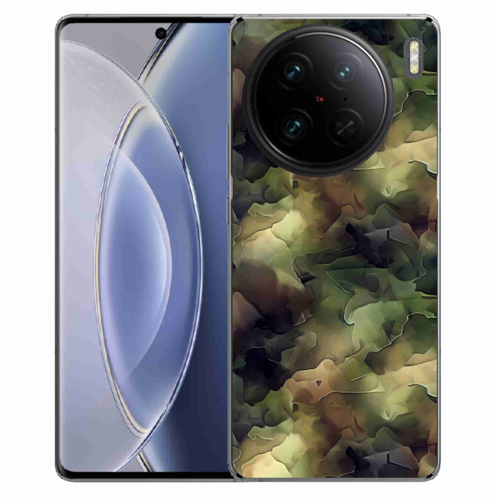 Zselés borítás mmCase a Vivo X90 Pro készülékhez - álcázó minta 10