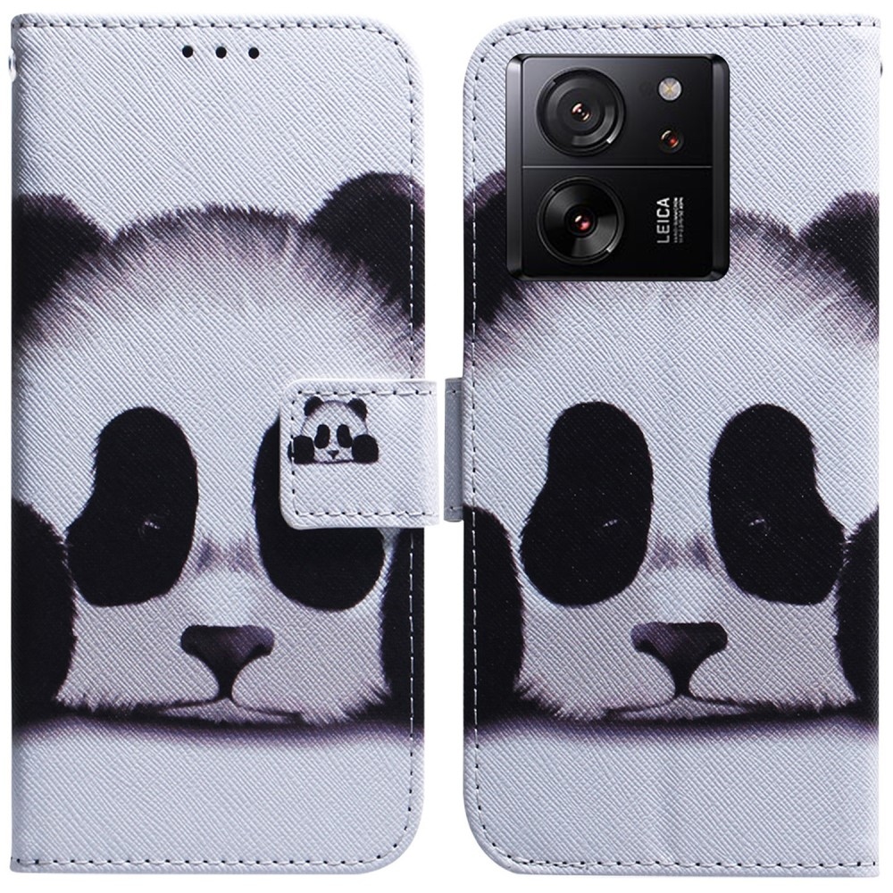 Printy könyv tok a Xiaomi 13T/13T Pro-hoz - panda