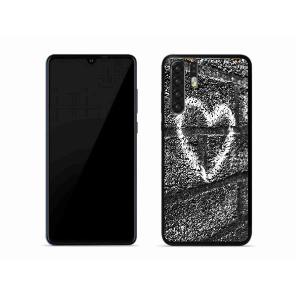 Gél borítás mmCase a Huawei P30 Pro számára - szív a falon