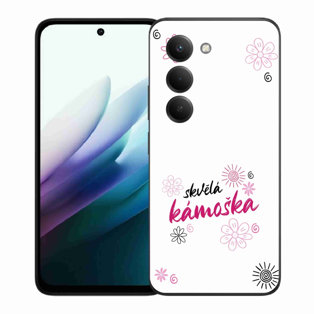 Gél borítás mmCase a Xiaomi Redmi 15 4G/5G (171mm) - nagyszerű barát fehér háttérrel