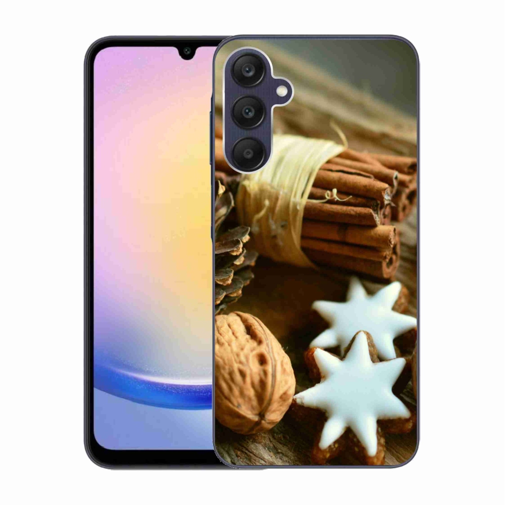 Gél borítás mmCase Samsung Galaxy A25 5G - fahéj és mézeskalács - Samsung Galaxy A25 5G - fahéj és mézeskalács