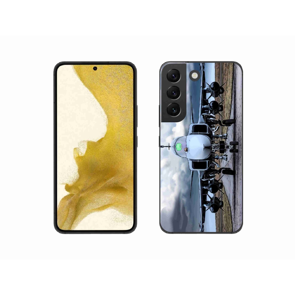 Gél borítás mmCase Samsung Galaxy S22 5G - katonai repülőgépekhez