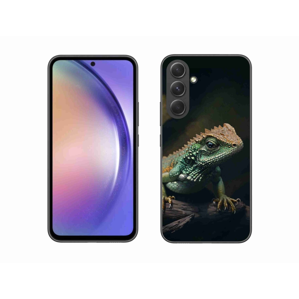 Zselés borítás mmCase Samsung Galaxy A54 5G - gyík