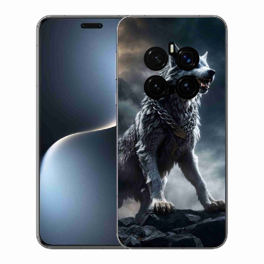 Gél borítás mmCase a Honor Magic 7 Pro 5G készülékhez - farkas 1