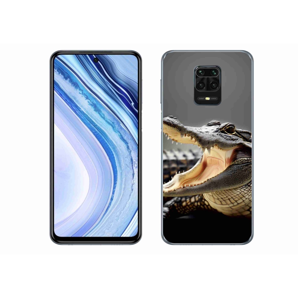Gél borítás mmCase a Xiaomi Redmi Note 9S-hez - krokodil
