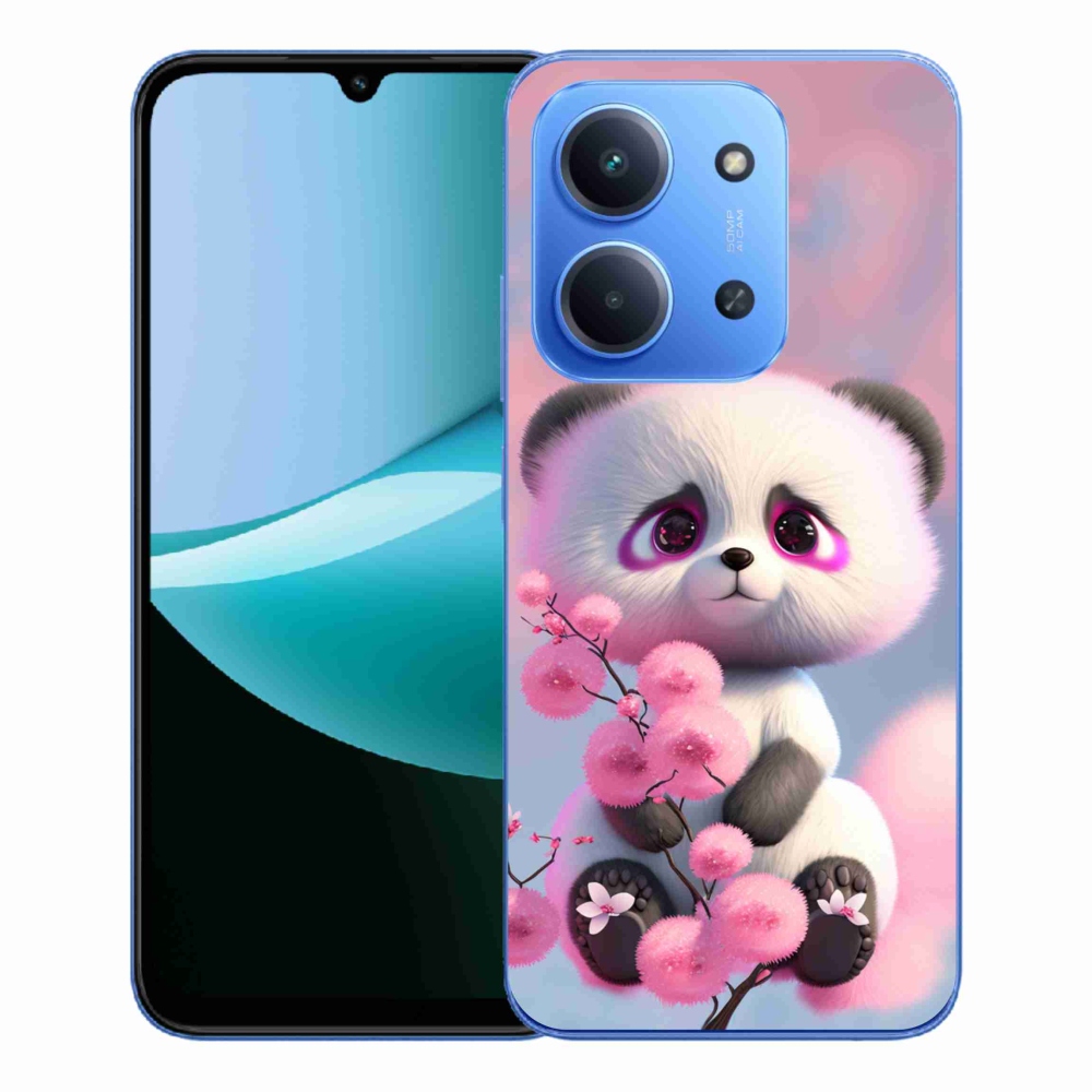 Gél borítás mmCase a Xiaomi Redmi 15C 4G/5G (173mm) - aranyos panda 1