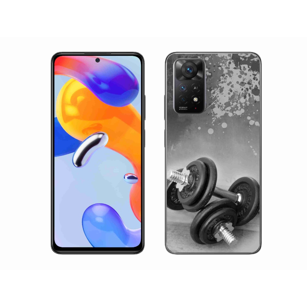 Gél borítás mmCase a Xiaomi Redmi Note 11 Pro 4G/5G - súlyzók 1