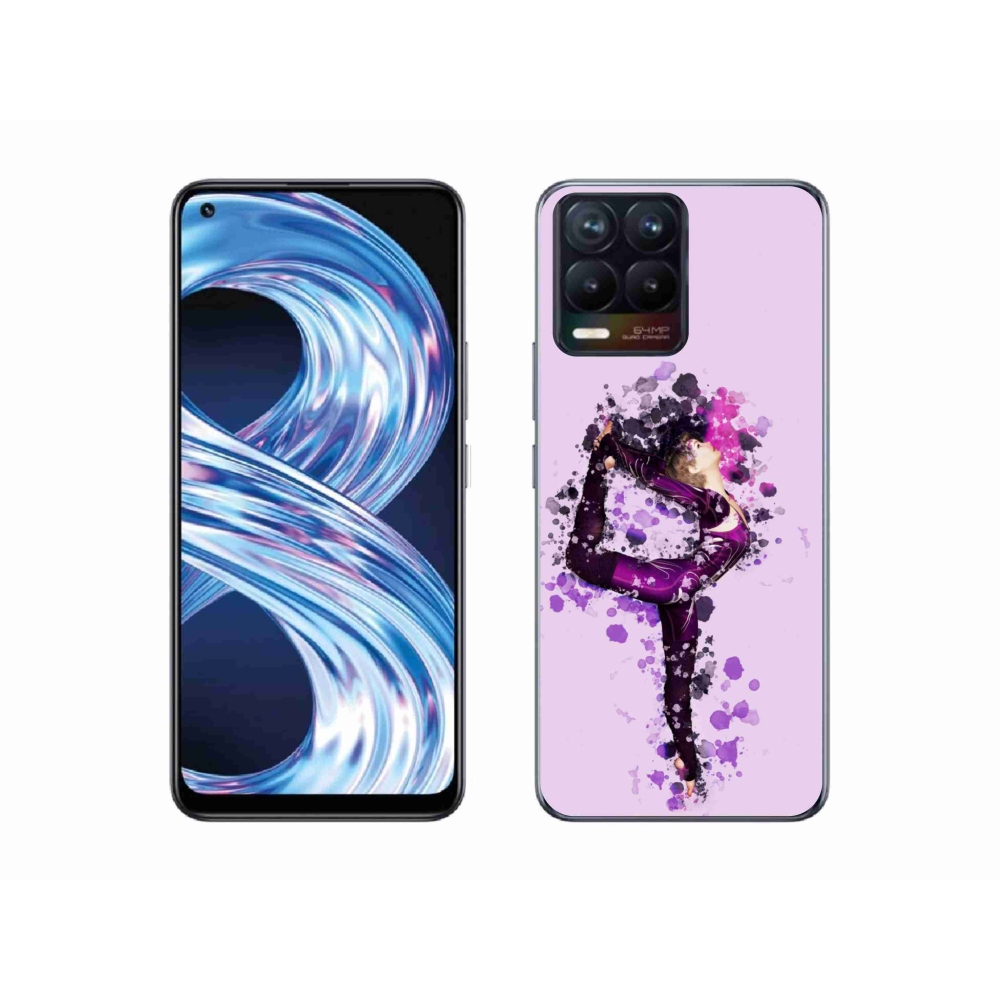 Gél borító mmCase a Realme 8 4G - balerina tokhoz