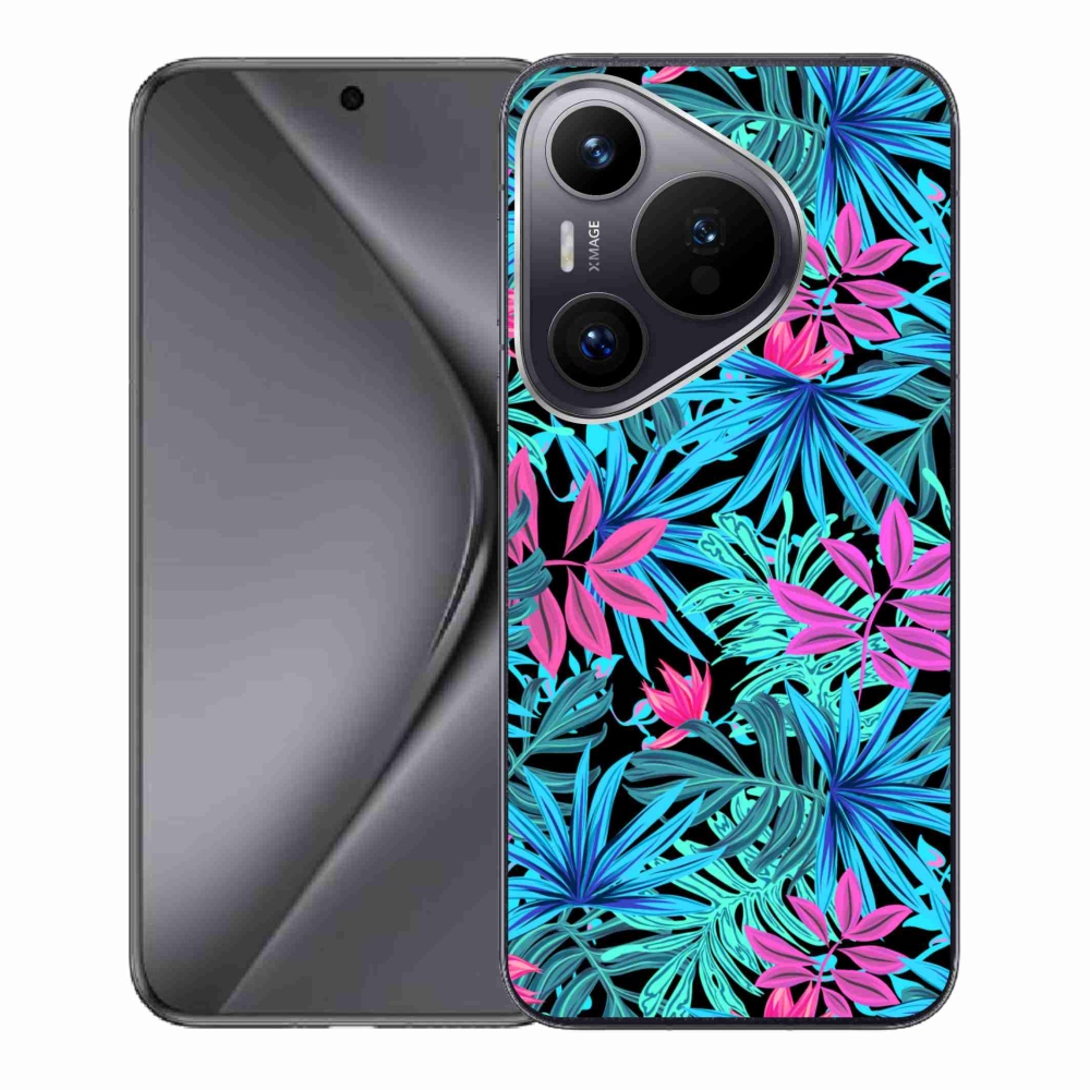 Zselés borító mmCase a Huawei Pura 70 - virágokhoz 3