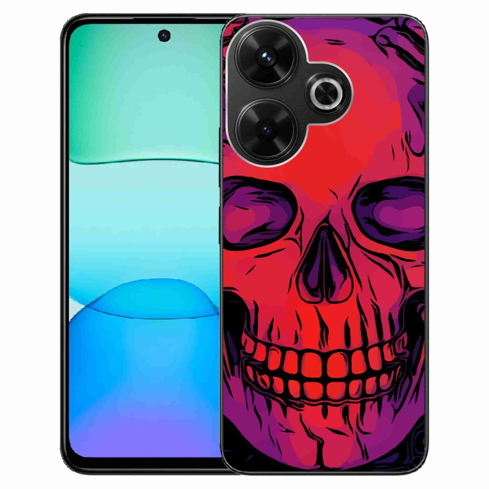 Gél tok mmCase a Xiaomi Redmi 13 4G/Poco M6 4G - koponya